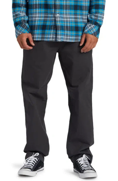 Quiksilver Dna Beach Organic Cotton Twill Pants In Blue