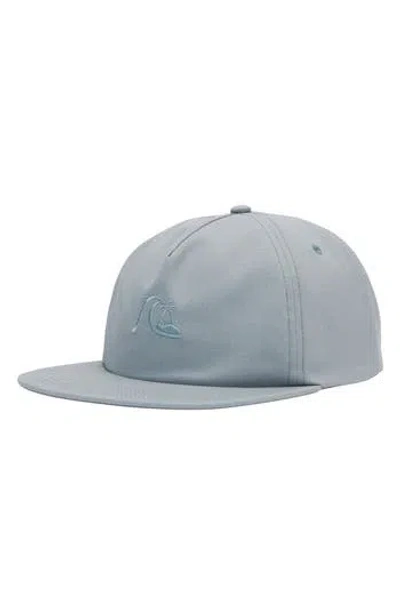 Quiksilver Dna Bubble Snapback Hat In Winter Sky