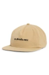 Quiksilver Dna Omni Snapback Hat In Khaki