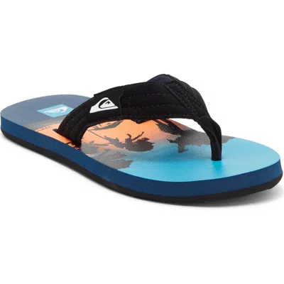 Quiksilver Dune Flip Flop In Blue