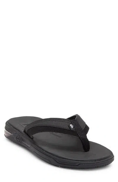 Quiksilver Dylan Flip Flop In Black