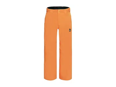Quiksilver Estate Pant (big Kids) Boy's Workout Amberglow : Lg (14 Big Kids), Polyester In Brown