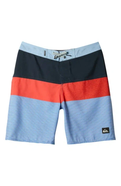 Quiksilver Kids' Everyday Colorblock 17 Board Shorts In Multi