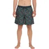 Quiksilver Men's Everyday Volley Ditsy Floral Swim Shorts In Green