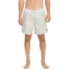 Quiksilver Everyday Ditsy Floral Volley Swim Trunks In White