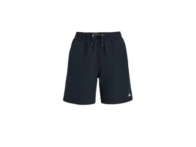 Quiksilver Everyday Liner Volley Boy's Shorts Black : Md (12 Big Kids), Polyester In Blue