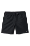 Quiksilver Everyday Solid Volley Swim Trunks In Black