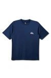 Quiksilver Everyday Surf Short Sleeve Rashguard In Navy