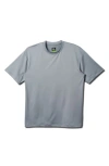 Quiksilver Everyday Surf Short Sleeve Rashguard In Smoked Gray