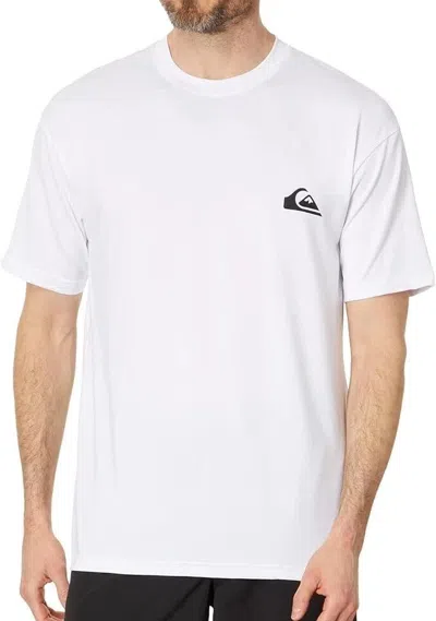 Quiksilver Everyday Surf T-shirt Men's White Short Sleeve Crew Neck Fts215