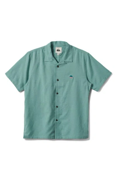 QUIKSILVER QUIKSILVER FLECKY ISLAND CAMP SHIRT