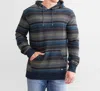 Quiksilver Great Otway Hoodie In Midnight Navy In Blue