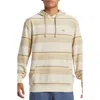 Quiksilver Kids' Great Otway Stripe Hoodie In Twill