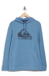 Quiksilver Gridliner Pullover Hoodie In Blue