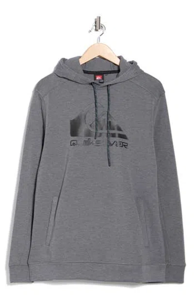 Quiksilver Gridliner Pullover Hoodie In Gray