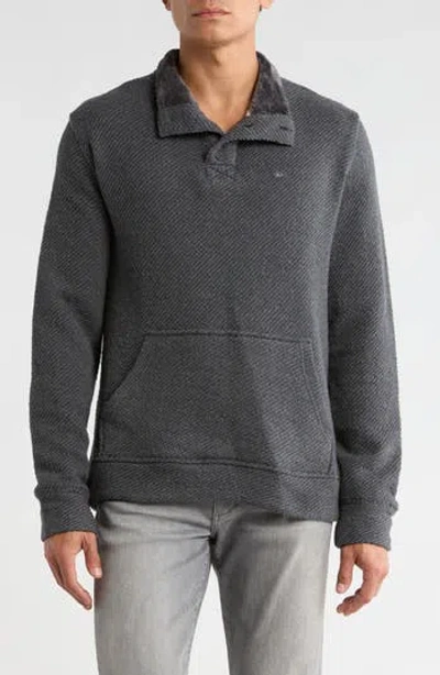 Quiksilver Hacci Faux Fur Lined Pullover In Gray