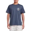 Quiksilver Hawaii Tiki Graphic T-shirt In Blue