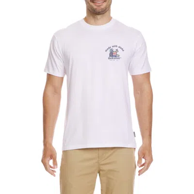 Quiksilver Hi Mai Tai Graphic T-shirt In White