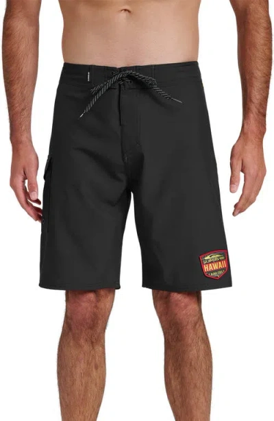 Quiksilver Hi Sidewind 20" Board Shorts In Black
