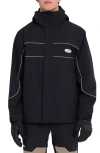 Quiksilver High Altitude Waterproof Snow Jacket In Black