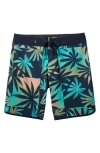 Quiksilver Highline Scallop Swim Trunks In Green