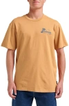 Quiksilver Island Vibin' Graphic T-shirt In Orange