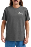Quiksilver Island Vibin' Graphic T-shirt In Gray