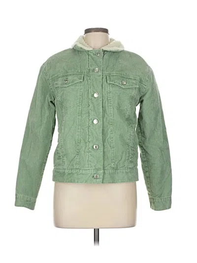 Pre-owned Quiksilver Jacket In Green