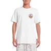 Quiksilver Jungle Wave Graphic T-shirt In White
