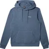 Quiksilver Keller Fleece Lined Hoodie In Flint Stone Heather
