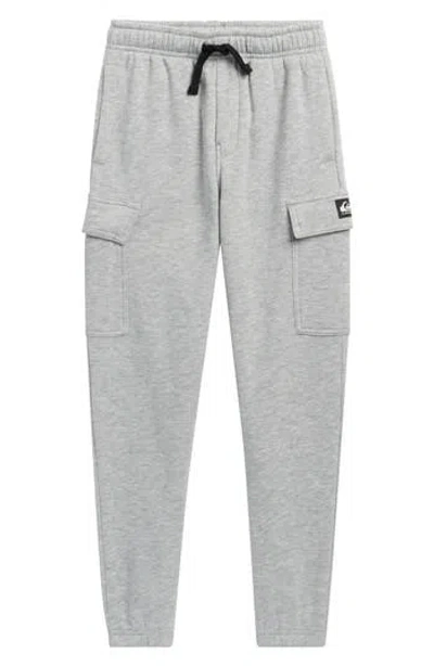 Quiksilver Kids' Cargo Pocket Joggers In Gray