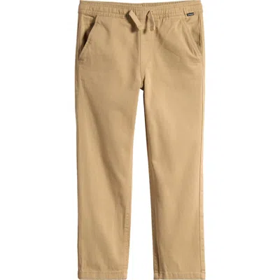 Quiksilver Kids' Dna Drawstring Beach Pants In Khaki