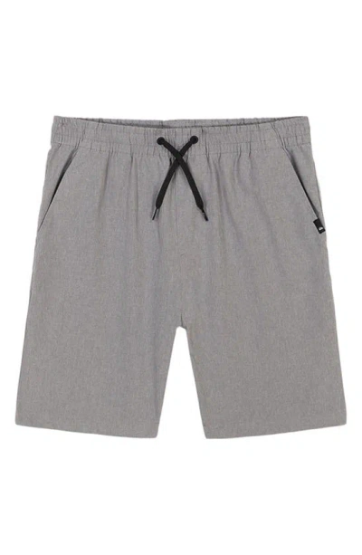 Quiksilver Kids' Eddie Amphibian Hybrid Shorts In Gray