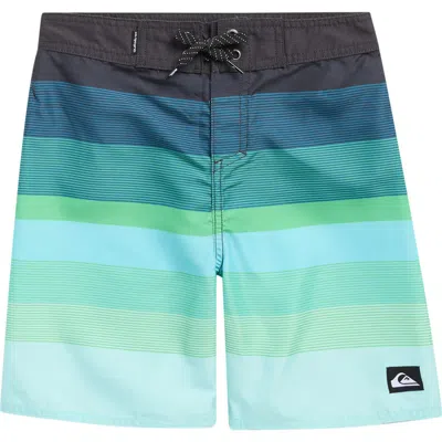Quiksilver Kids' Everyday Straight Swim Trunks In Multi