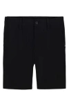 Quiksilver Kids' Miles Amphibian Hybrid Shorts In Black