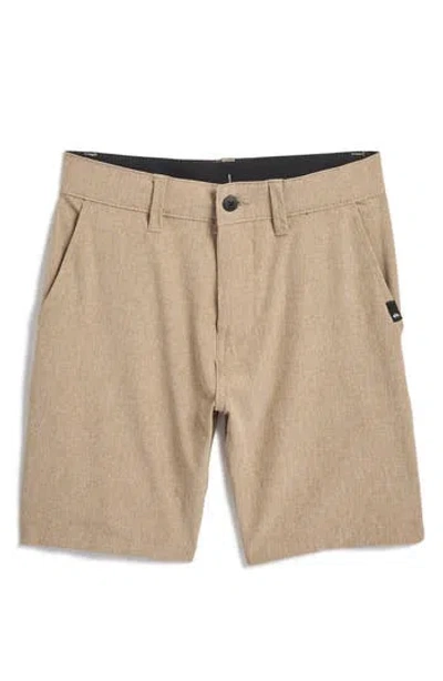 Quiksilver Kids' Miles Amphibian Shorts In Cornstalk