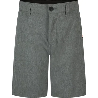 Quiksilver Kids' Miles Hybrid Shorts In Gray