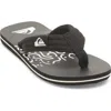 Quiksilver Kids' Molokai Layback Ii Flip Flop In Multi