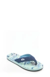 Quiksilver Kids' Moncata Layback Flip Flop In Multi