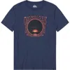 Quiksilver Kids' Paradise Cotton Graphic T-shirt In Vintage Indigo