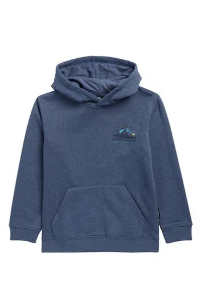 Quiksilver Kids' Paradise Logo Graphic Hoodie In Blue