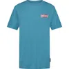 Quiksilver Kids' Six Points Cotton Graphic T-shirt In Blue