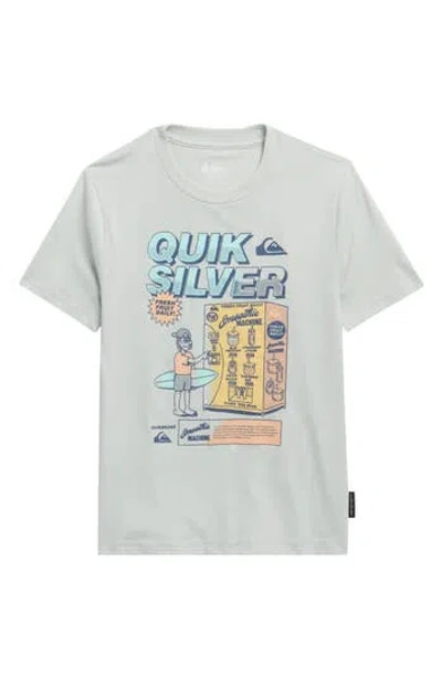 Quiksilver Kids' Smoothie Machine Graphic Tee In Green