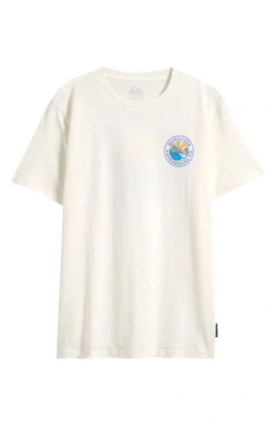 Quiksilver Kids' Surf Circle Graphic T-shirt In Neutral