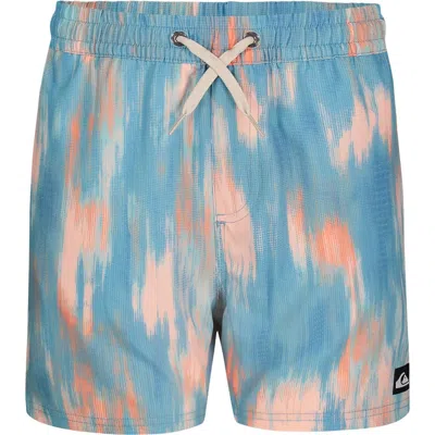 QUIKSILVER QUIKSILVER KIDS' SURFSILK MIX VOLLEY SWIM SHORTS