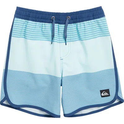 Quiksilver Kids' Surfsilk Tijuana Board Shorts In Island Waters