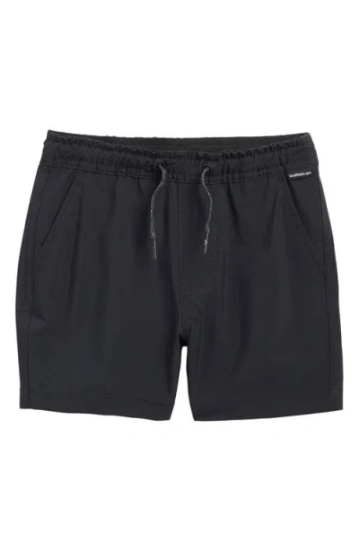 Quiksilver Kids' Taxer Amphibian Shorts In Black