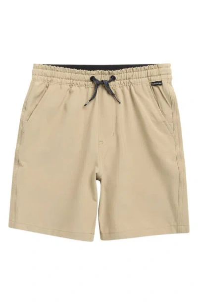 Quiksilver Kids' Taxer Amphibian Shorts In Brown