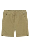 QUIKSILVER QUIKSILVER KIDS' TAXER CORDUROY DRAWSTRING SHORTS