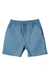 Quiksilver Kids' Taxer Shorts In Blue Shadow